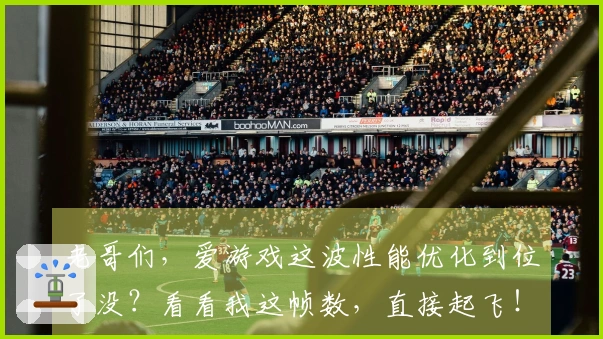 老哥们，爱游戏这波性能优化到位了没？看看我这帧数，直接起飞！